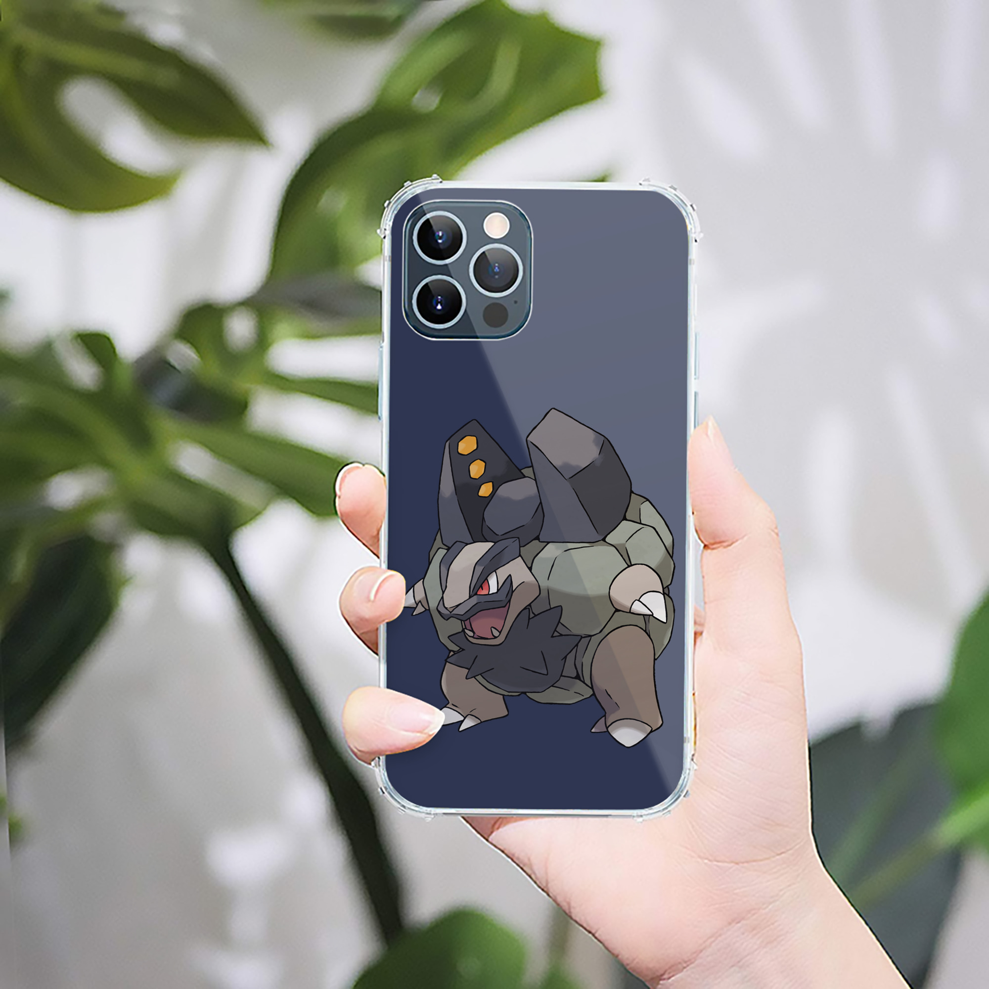 （画像用） ポケットモンスター Pokémon 【iPhone 12シリーズ対応】透明スマホケース（クリアソフトケース）